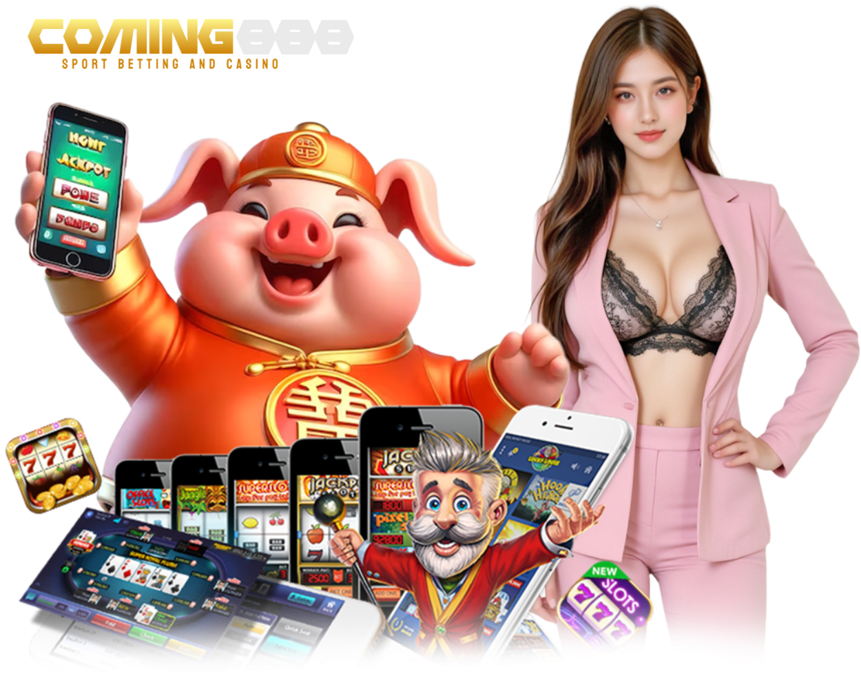 COMING888 สล็อต แจ็คพอตแตกไว